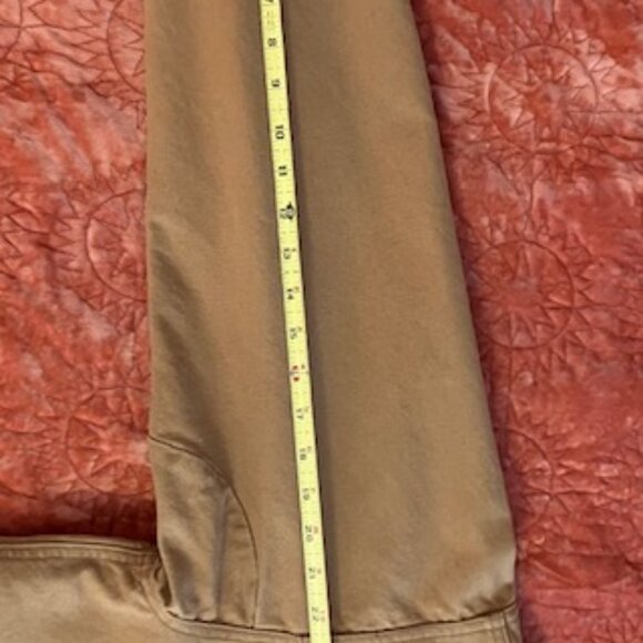 L.L. Bean Tan Jacket with Green Collar - Picture 4 of 15